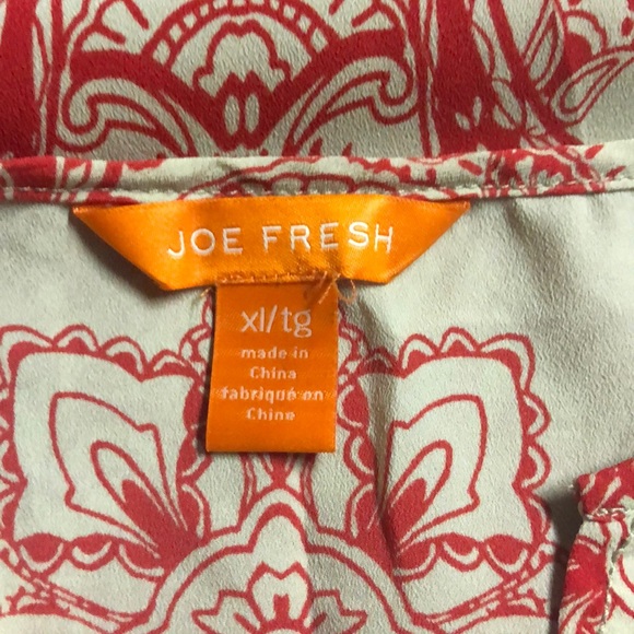MOVING SALE NO HAGGLING WOMEN JOE FRESH RED/CREAM XL DRESS & RED NO BRAND LEGGIN - Picture 14 of 14